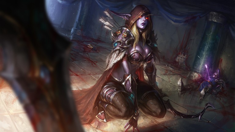 Sylvanas Windrunner Wallpaper from World of Warcraft: Battle for Azeroth