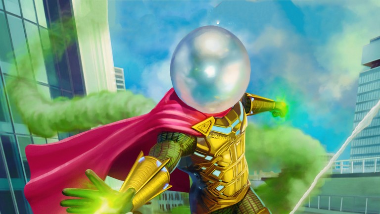 Download Stunning Mysterio Wallpaper from Spider-Man: Far From Home