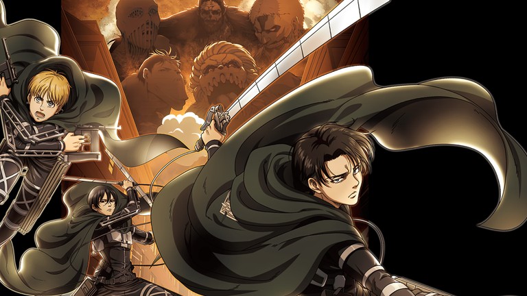 Stunning Levi Ackerman Wallpaper from Attack on Titan