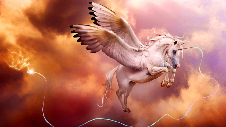 Explore the Enchanting Pegasus: A Mythical Illustration