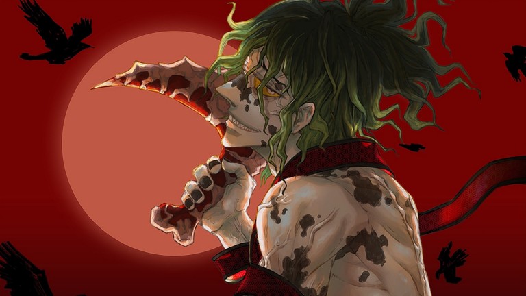 Stunning Gyutaro Wallpaper from Demon Slayer: Kimetsu no Yaiba