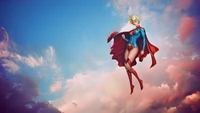 Fondo de pantalla de Supergirl - Vuela con la Chica de Acero