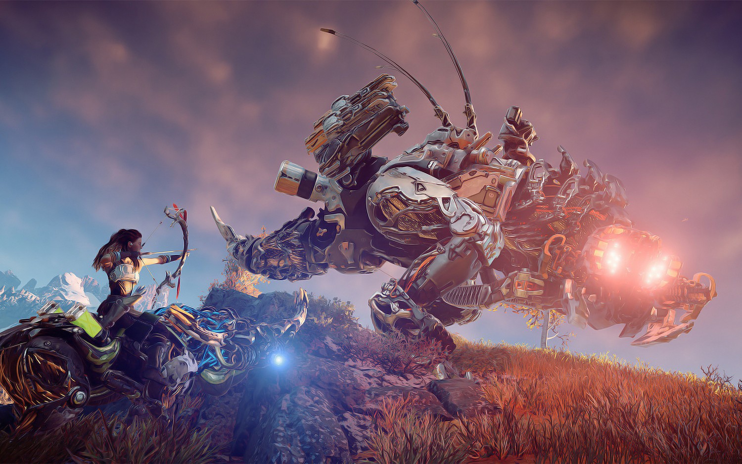 Explore the Horizon Zero Dawn World with This Captivating Wallpaper