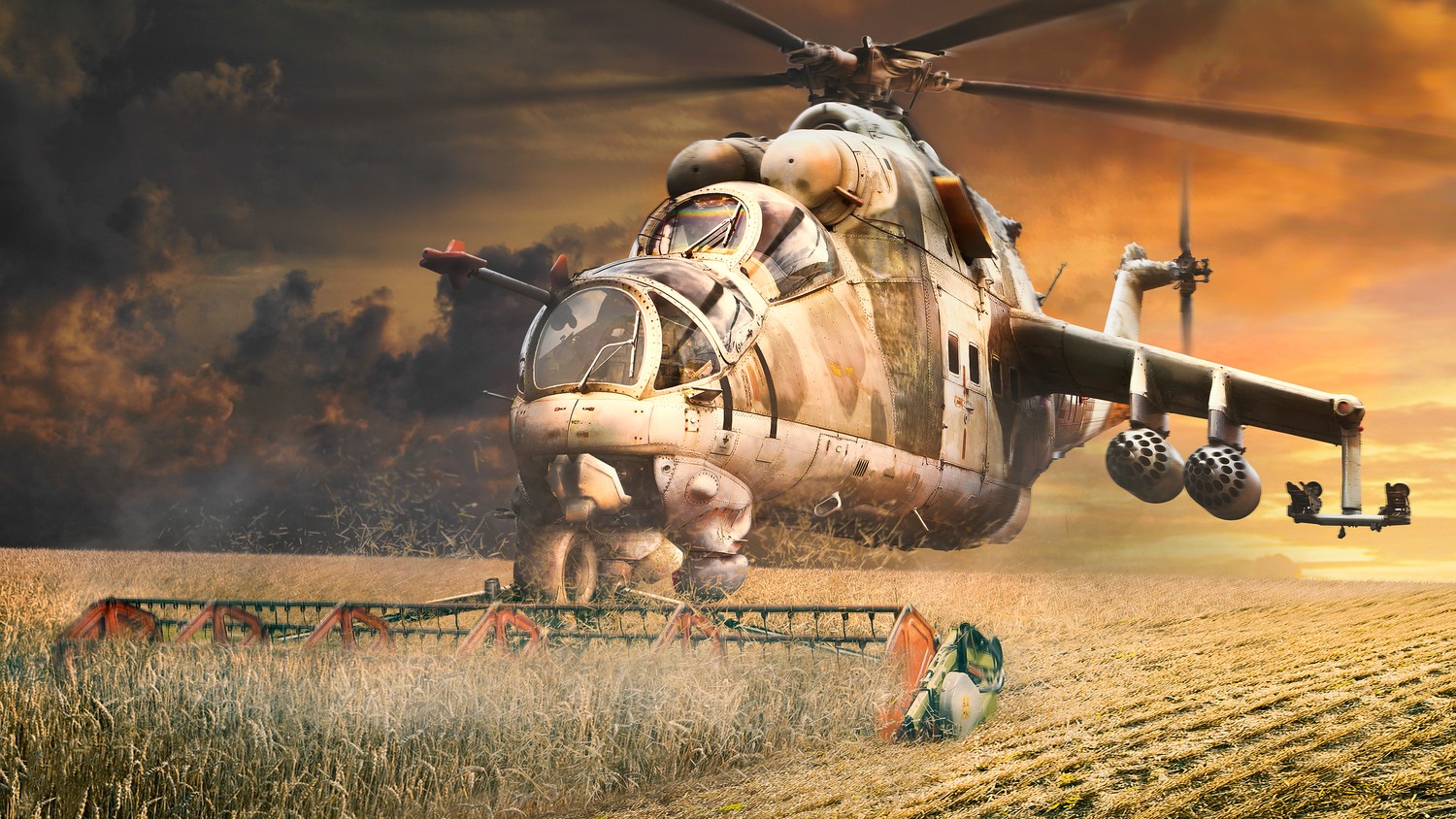 Explore Stunning Military Helicopter Wallpaper