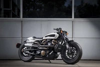 Fonds d'Écran Harley Davidson Sportster - Idéal pour les Passionnés de Moto