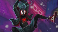 Miles Morales - Fondo de Pantalla de Spider-Man Into The Spider-Verse