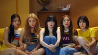 Explora el Vibrante Fondo de Pantalla de Red Velvet