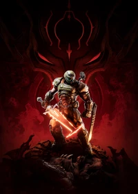 Fondo de Pantalla 4K de Doom Eternal con Doom Slayer