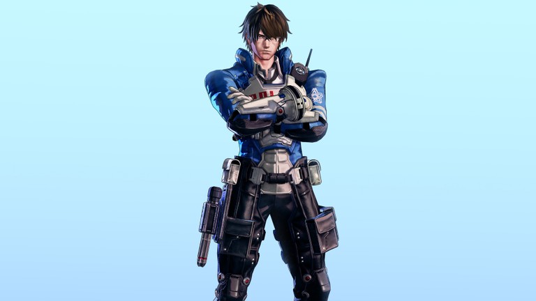 High-Quality Astral Chain Wallpaper of Jin Wong