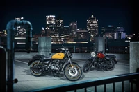 Découvrez la Royal Enfield Meteor 350 : Superbe fond d'écran 4K