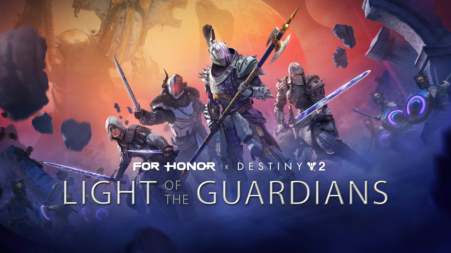 Download the Light of the Guardians Wallpaper from For Honor x Destiny 2