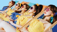 Fondo de pantalla de verano de Red Velvet HD