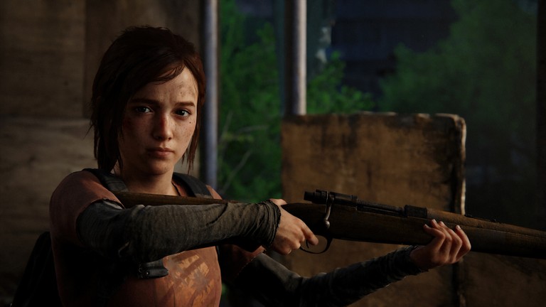 Ellie Wallpaper from The Last of Us Part 1 Remake