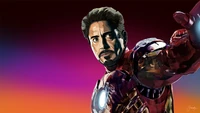 Fond d'Écran Iron Man – Art Épique de l'Univers Marvel