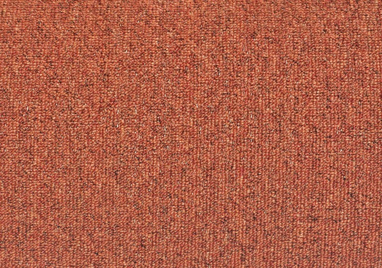 Unique Orange and Brown Carpet Pattern Wallpaper