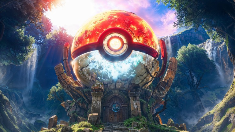 Explore This Enchanting Pokémon Digital Art Wallpaper