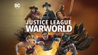 Justice League Warworld - Fond d'Écran 4K de Haute Qualité