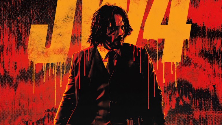 John Wick Chapter 4 Wallpaper - Keanu Reeves in Action