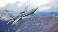 Descarga un impresionante McDonnell Douglas F/A-18E Super Hornet en vuelo