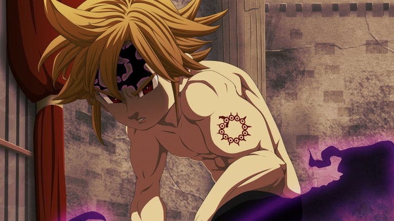 Explore Meliodas in Action - The Seven Deadly Sins Wallpaper