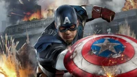 Téléchargez le magnifique fond d'écran de Captain America