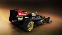 Explora el icónico fondo de pantalla del coche Lotus de Fórmula Uno