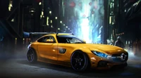 Descargar impresionante fondo de pantalla Mercedes Benz SLS AMG