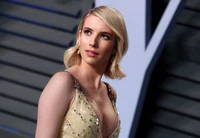 Beautiful 4K Wallpaper Featuring Emma Roberts