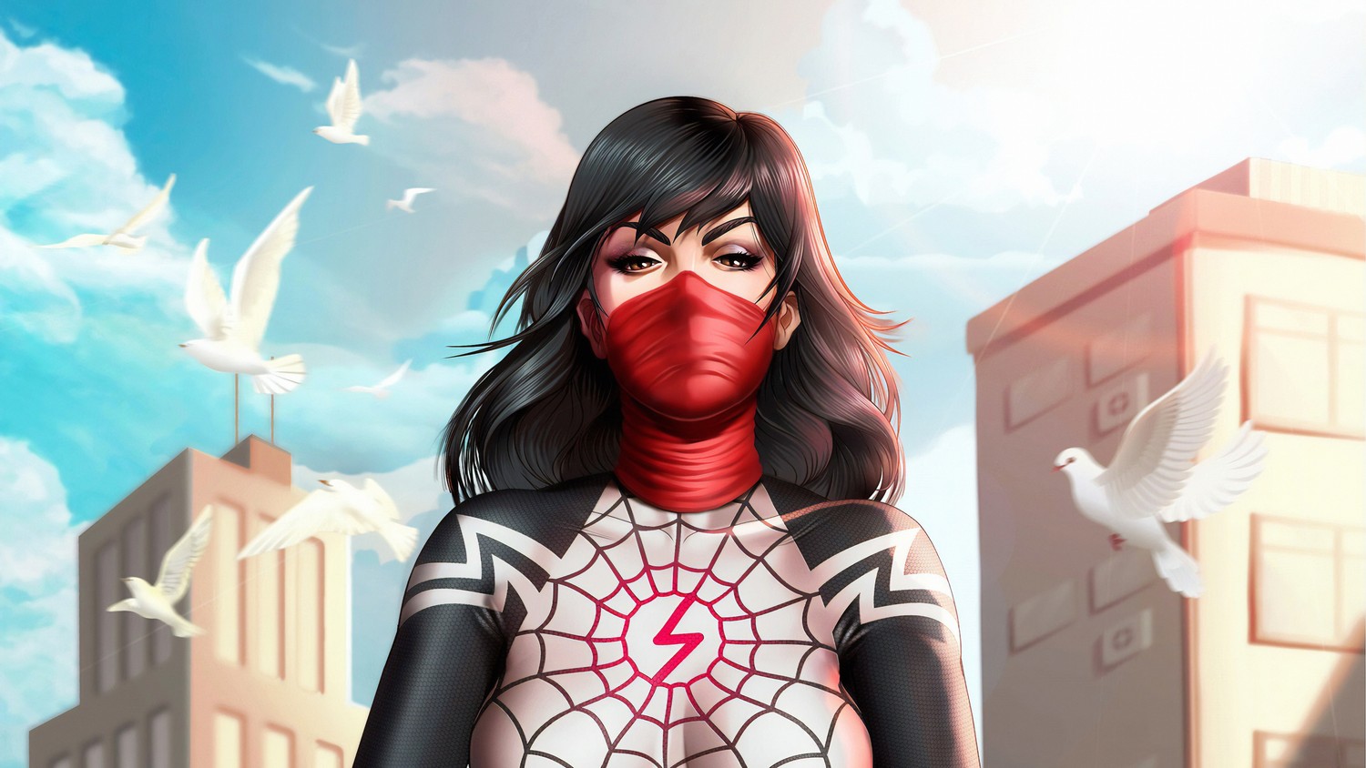 Beautiful Silk Wallpaper from Marvel Comics