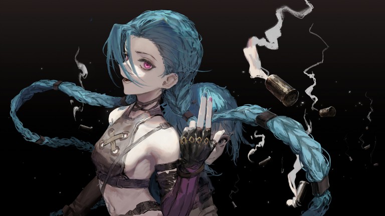 Download Jinx Wallpaper from Arcane Series