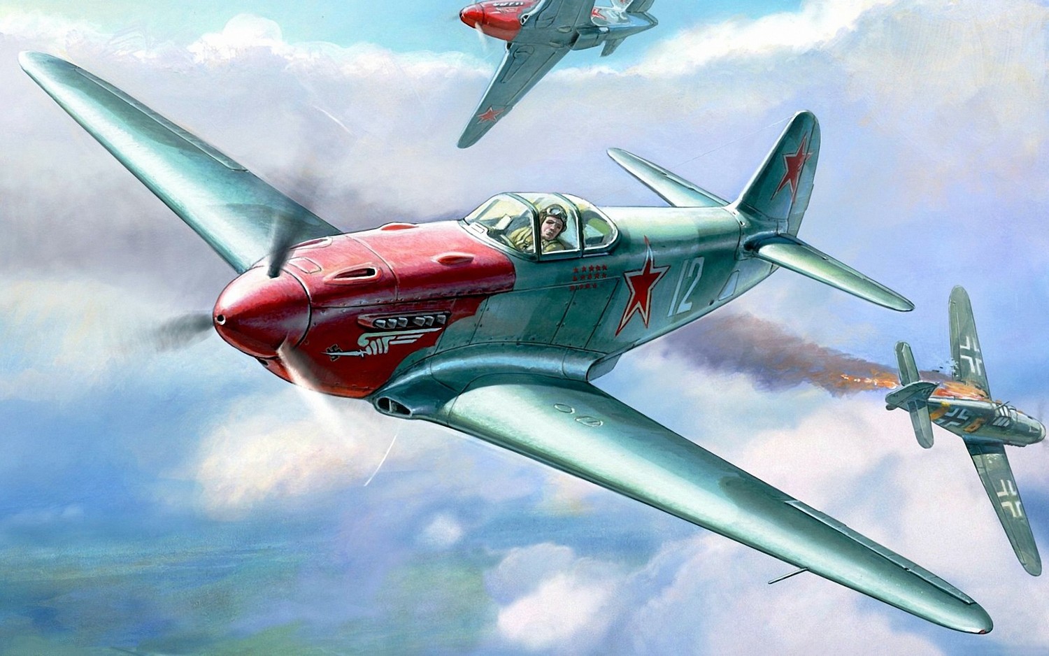 Yakovlev Yak-3 Fighter Aircraft Wallpaper