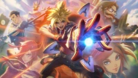 Superbe fond d'écran d'Ezreal Battle Academia