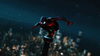 Épico fondo de pantalla de Miles Morales Spider-Man