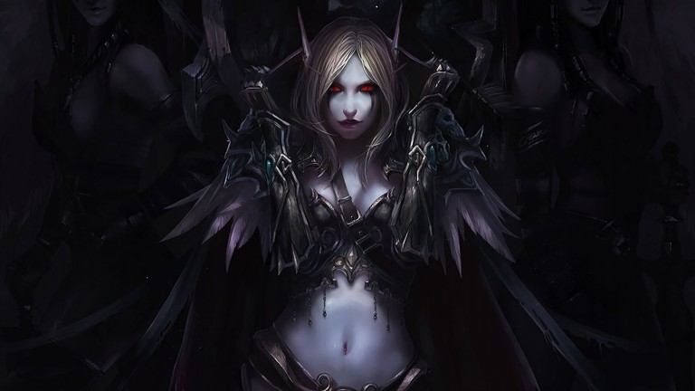 Sylvanas Windrunner Wallpaper – A Must-Have for World of Warcraft Fans