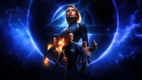 Stunning Fantastic Four Wallpaper Featuring Your Favorite Characters