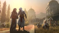 Fond d'écran Assassin's Creed Revelations : Altar Ibn Laahad et Ezio Auditore