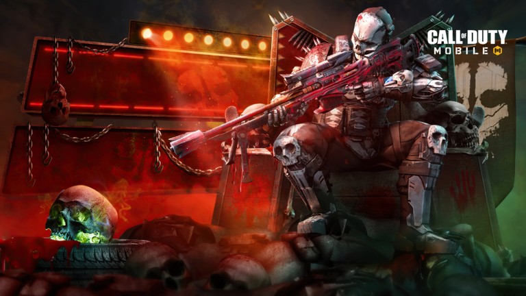 Explore the Thrilling Call of Duty Mobile Ruin Bone Warrior Wallpaper