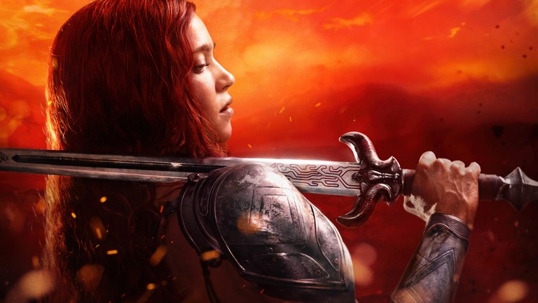 Explore the Red Sonja 2023 Movie Wallpaper