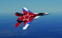 Descarga el icónico fondo de pantalla de Mikoyan MiG-29