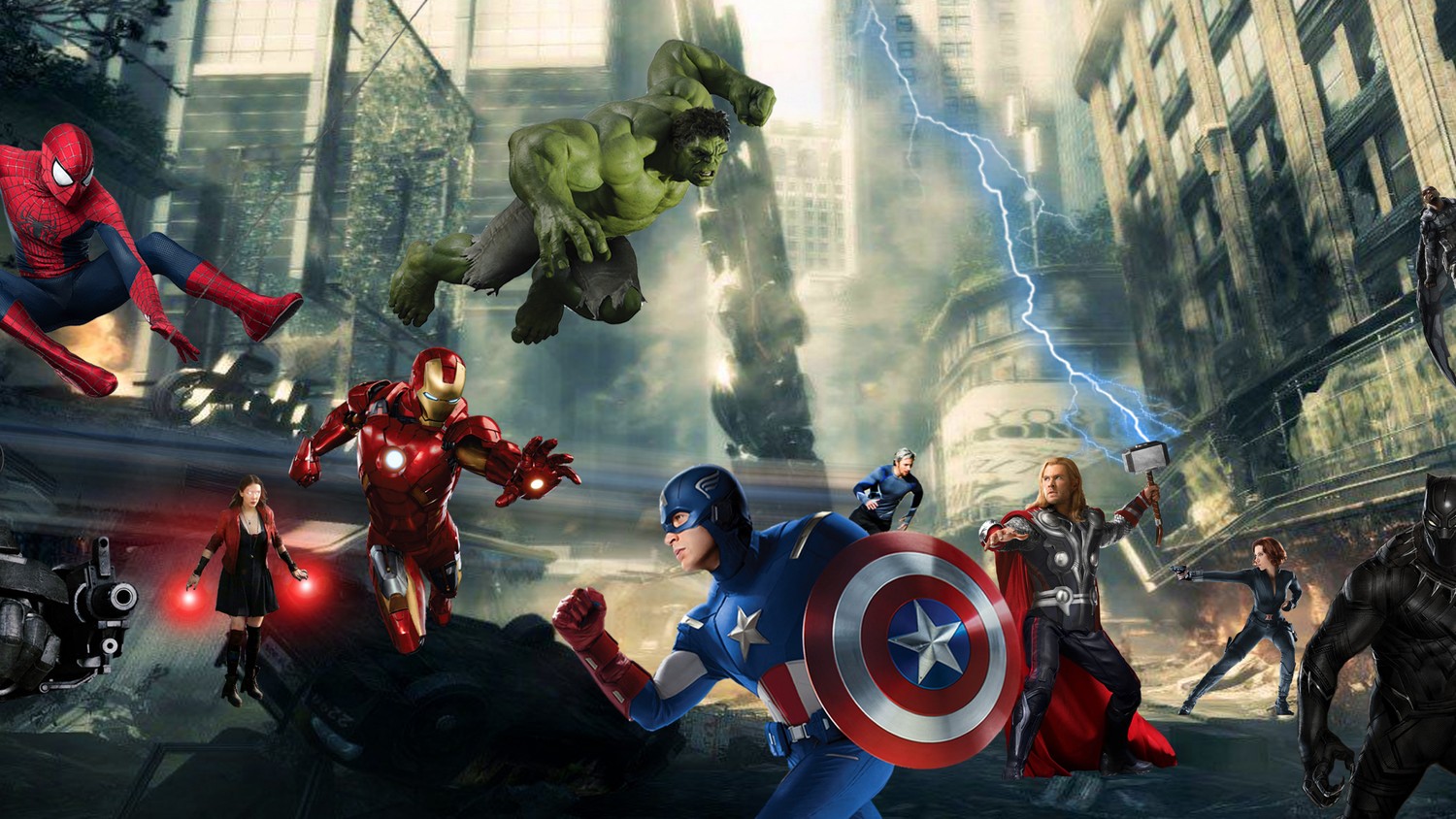 Download Stunning HD Wallpaper of Your Favorite Superheroes