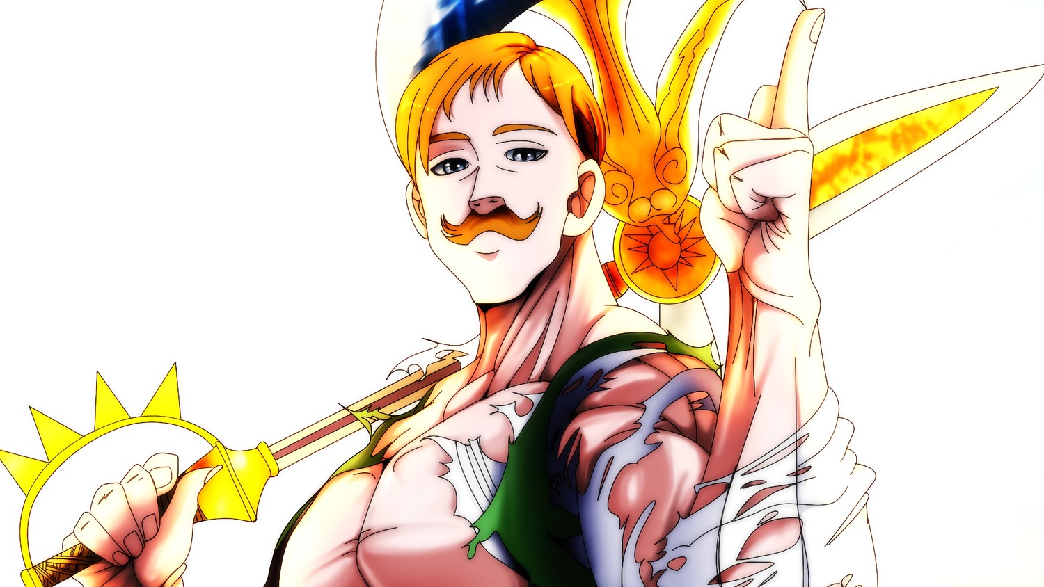 Stunning Escanor Wallpaper from The Seven Deadly Sins