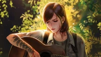 Fond d'écran d'Ellie de The Last of Us Part II