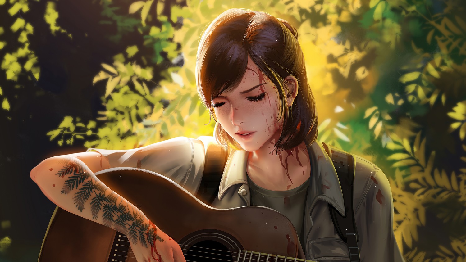 Fondo de pantalla de Ellie de The Last of Us Part II