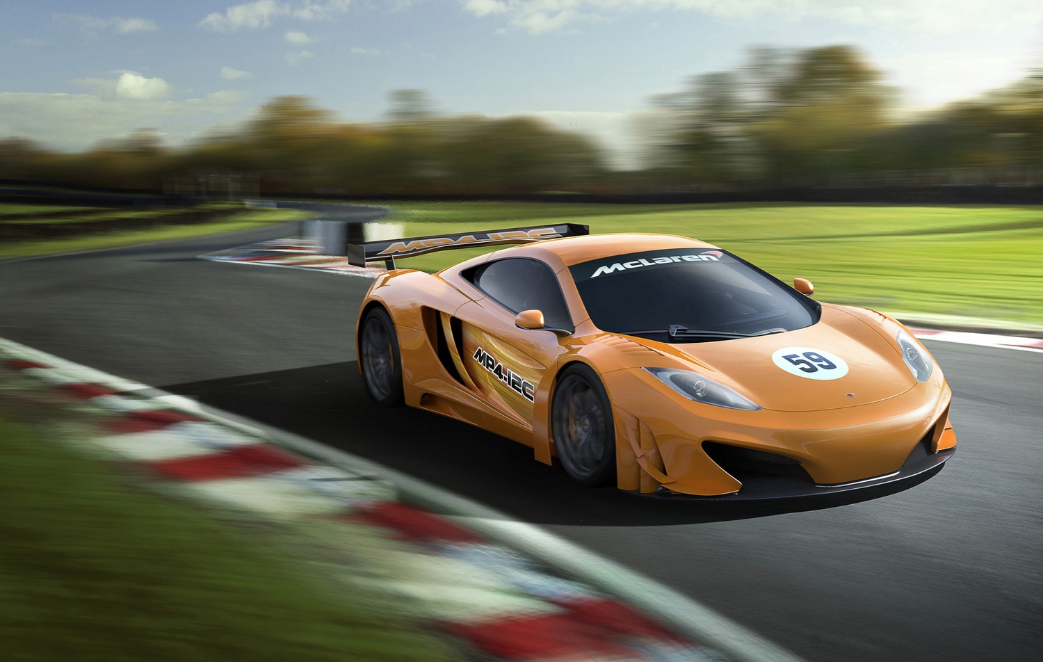 High-Quality McLaren Sports Car Wallpaper