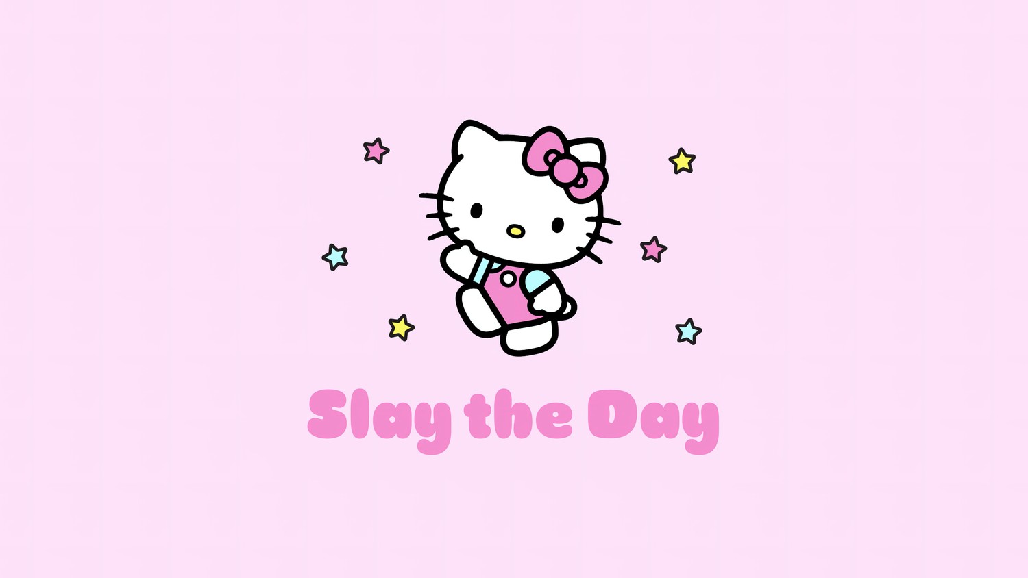 Slay the Day with Hello Kitty Wallpaper