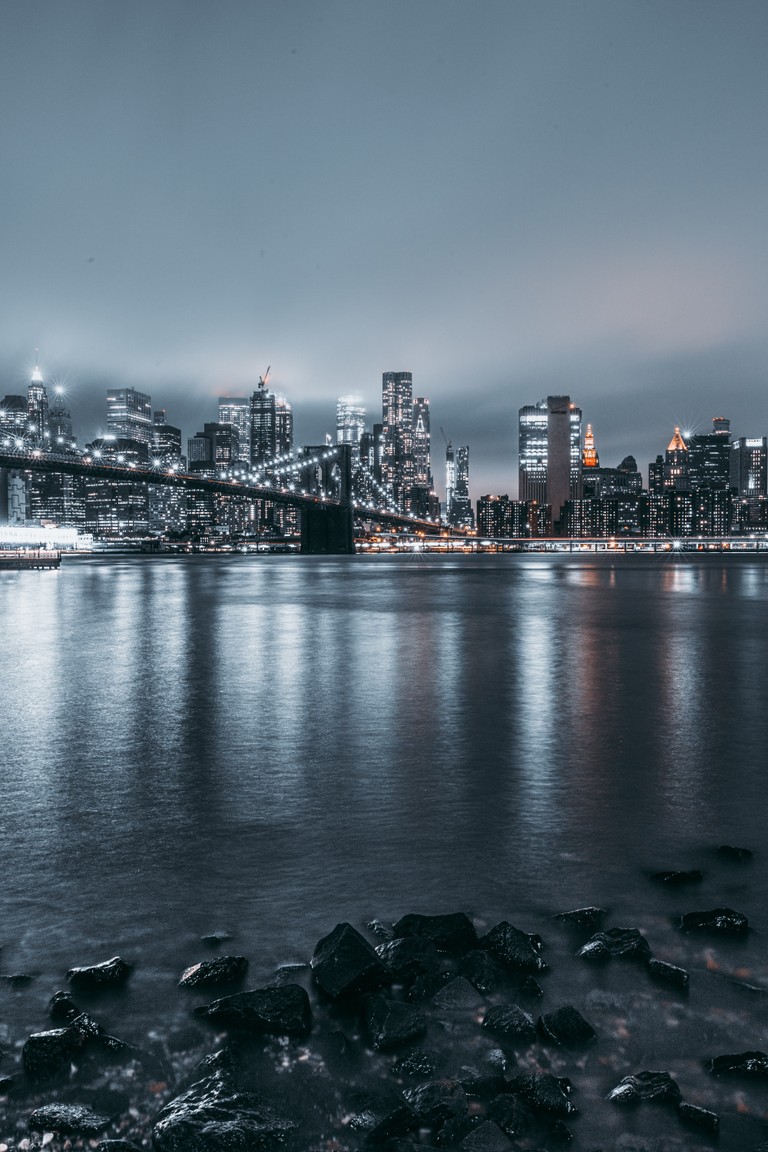 Explore the Beautiful Night Cityscape of Brooklyn