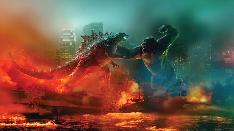 Download Stunning Godzilla vs. Kong Wallpaper