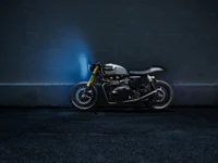 Fondo de pantalla de Triumph Bonneville T100 - Perfecto para fanáticos de las motocicletas