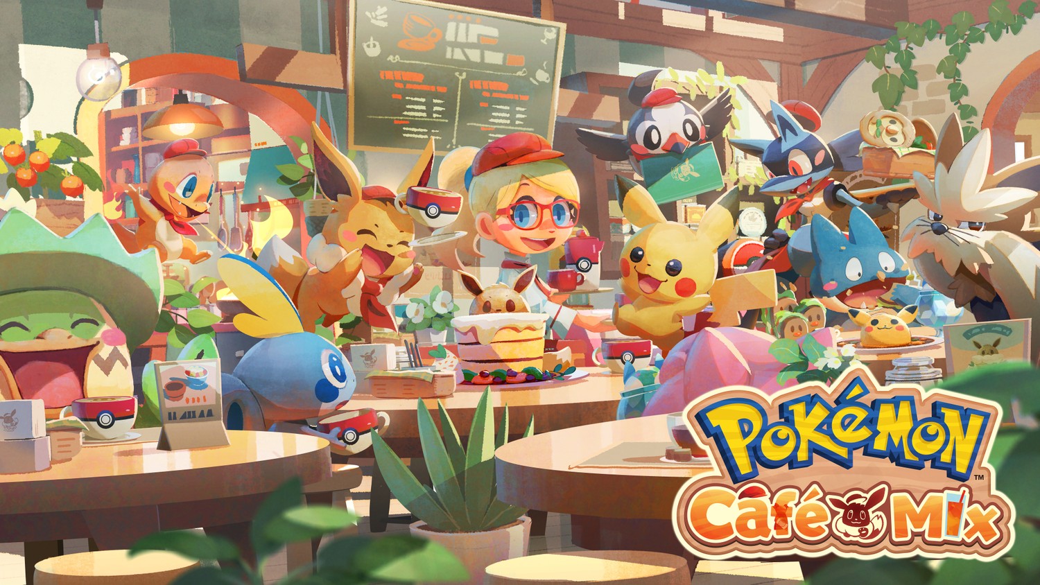 Pokémon Café Mix Wallpaper – In High Resolution