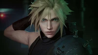 Fond d'écran de Cloud Strife de Final Fantasy 7 Remake